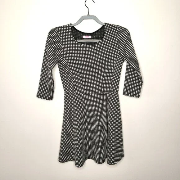Anthropologie Little Closet Checkered Cottagecore Boho Prairie Mini Dress M - Picture 2 of 9